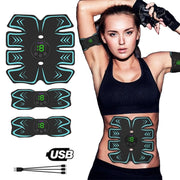 2021New EMS Muscle Stimulator Electric Wireless Leg Arm Belly Trainer